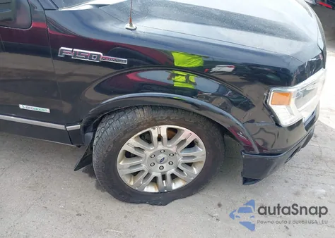 2012 Ford F-150 Platinum from USA, damaged, VIN 1FTFW1ET3CFA28054